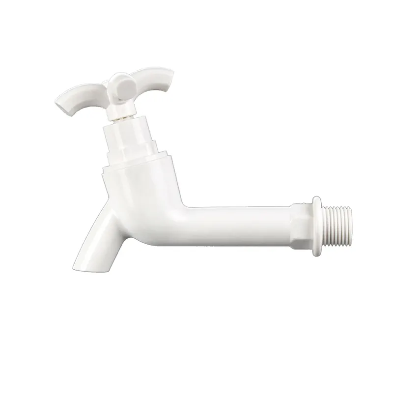 PVC-U Plastic Water Faucet Bathroom Kitchen Faucet Water Tap Chinese Factory 