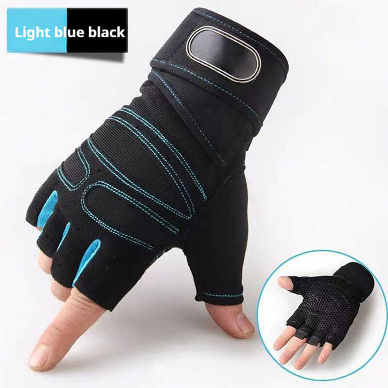 Wrist Support Gym Training Fitness Workout Gloves Weightlifting Gloves for Heavy Exercise Body Building