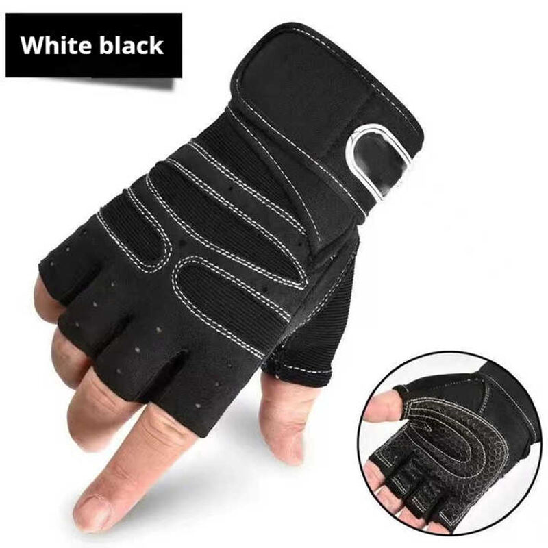 Wrist Support Gym Training Fitness Workout Gloves Weightlifting Gloves for Heavy Exercise Body Building