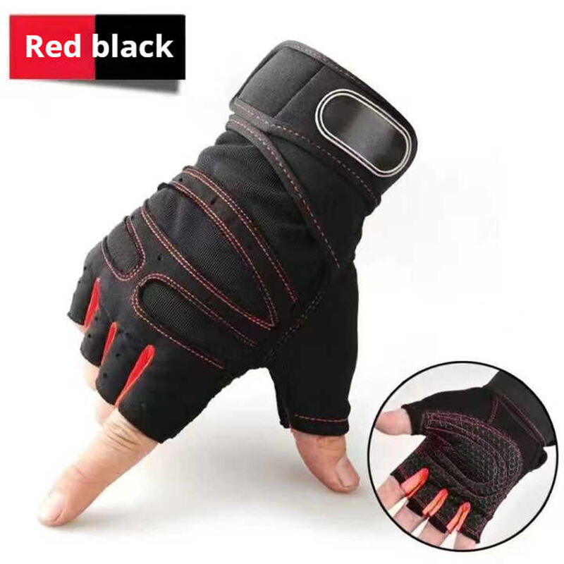 Wrist Support Gym Training Fitness Workout Gloves Weightlifting Gloves for Heavy Exercise Body Building