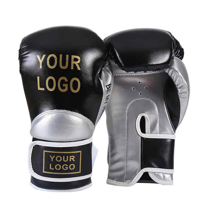 High quality PU Leather boxing gloves Training Martial Arts training 8 OZ Kickboxing Sparring Muay Thai glove boxing