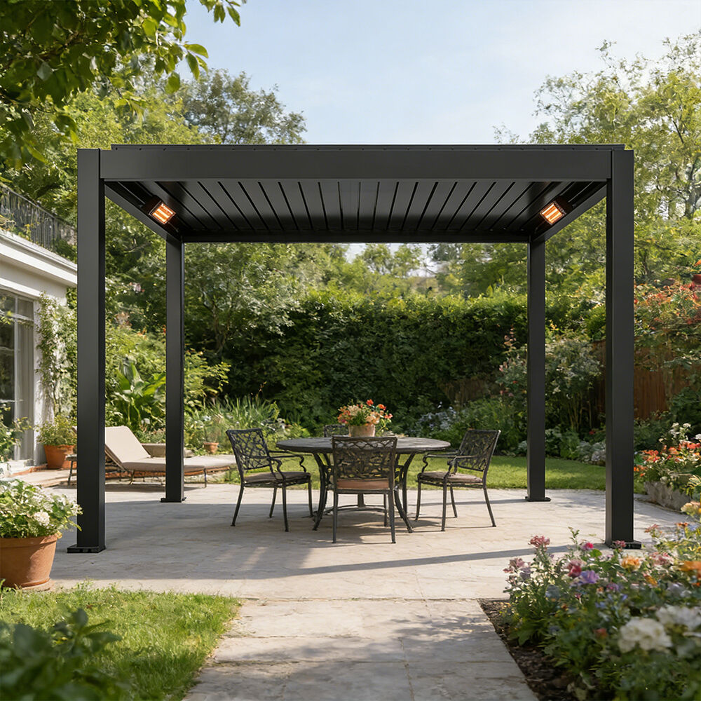 Pergola Heater Outdoor Patio Heater Electric Infrared Warmer Thermostat