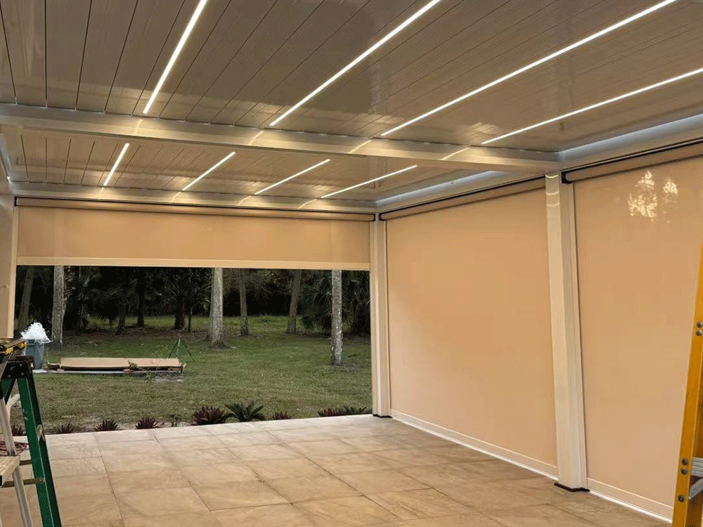 LED strip light for Aluminum Pergola