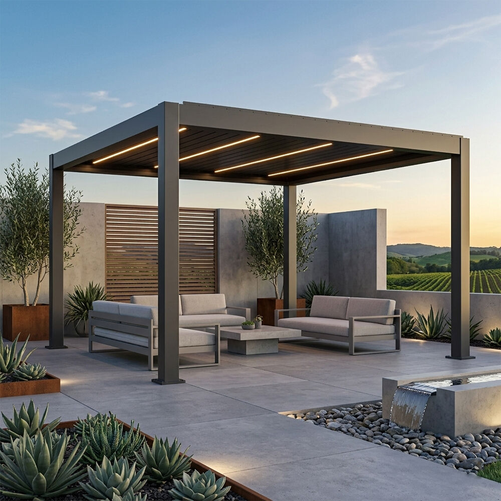 Transform Your Outdoor Experience with Adjustable Louver Pergolas