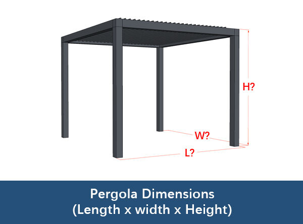 STEPS FOR PURCHASING A PERGOLA
