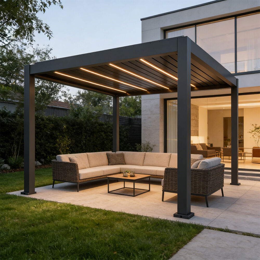 Experimente a natureza cos nosos techos de pérgola ventilados