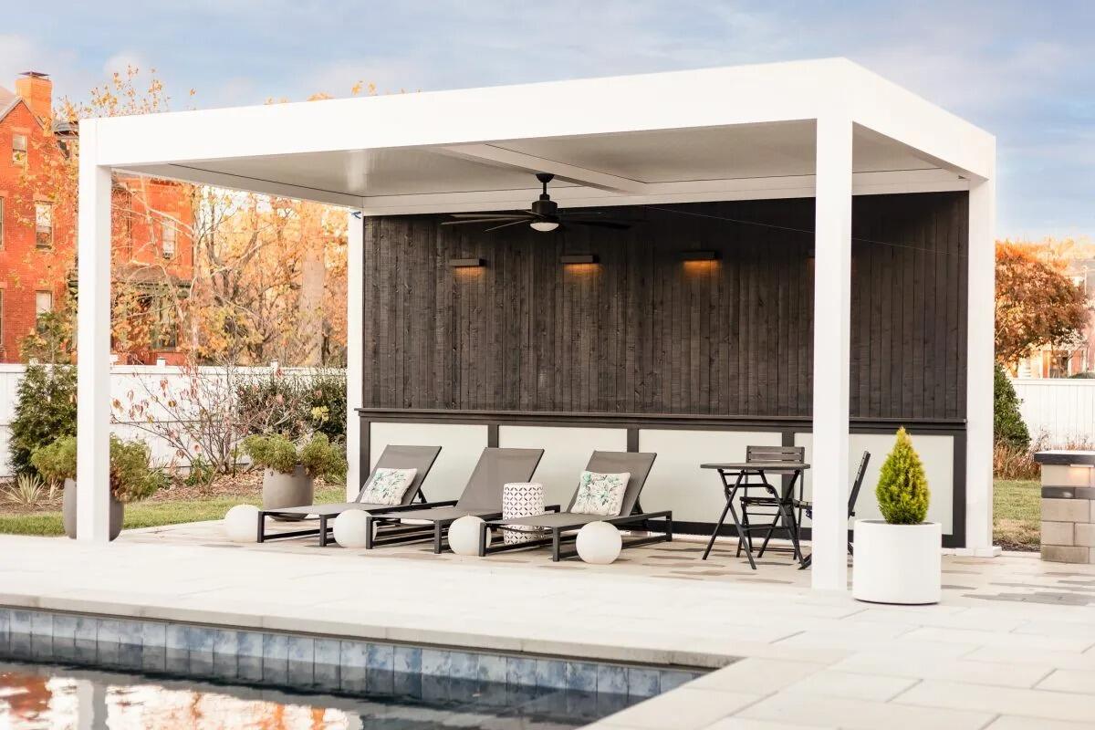 Pergola-Specific Hanging Electric Fan Gentle Breeze for Summer Comfort