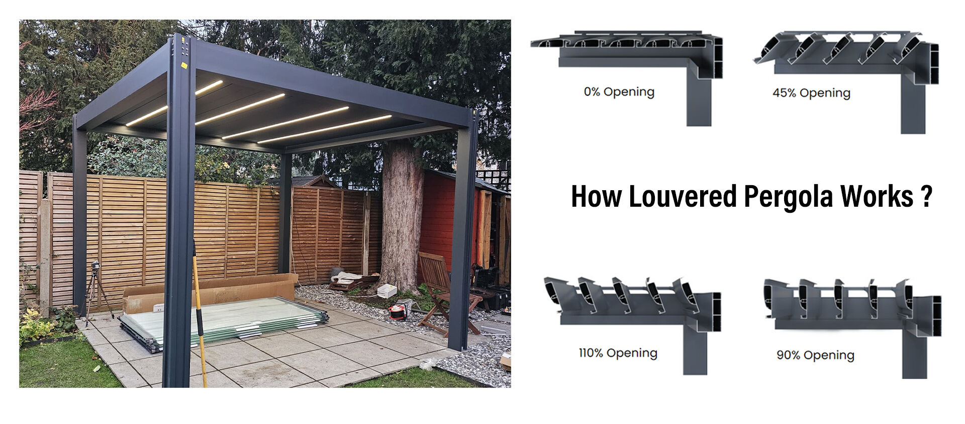 A Compact Pergola That Brings Big Family Moments
