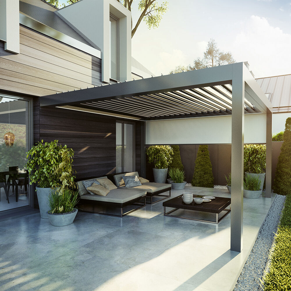 Experience Nature Like Never Before with Our Manual Louvre Roofs