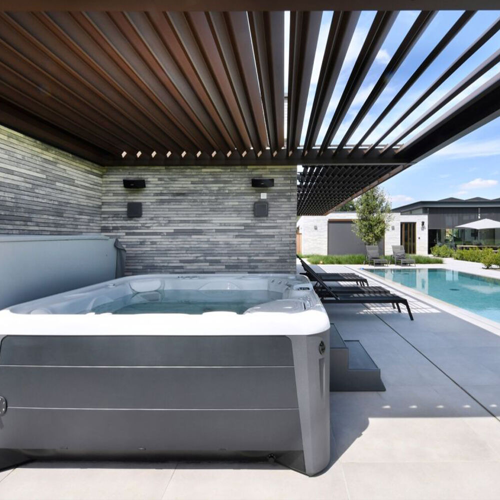 Customizable Motorized Bioclimatic Aluminum Louvered Standard Pergola Automatic Patio Backyard Gazebo & Pavilion