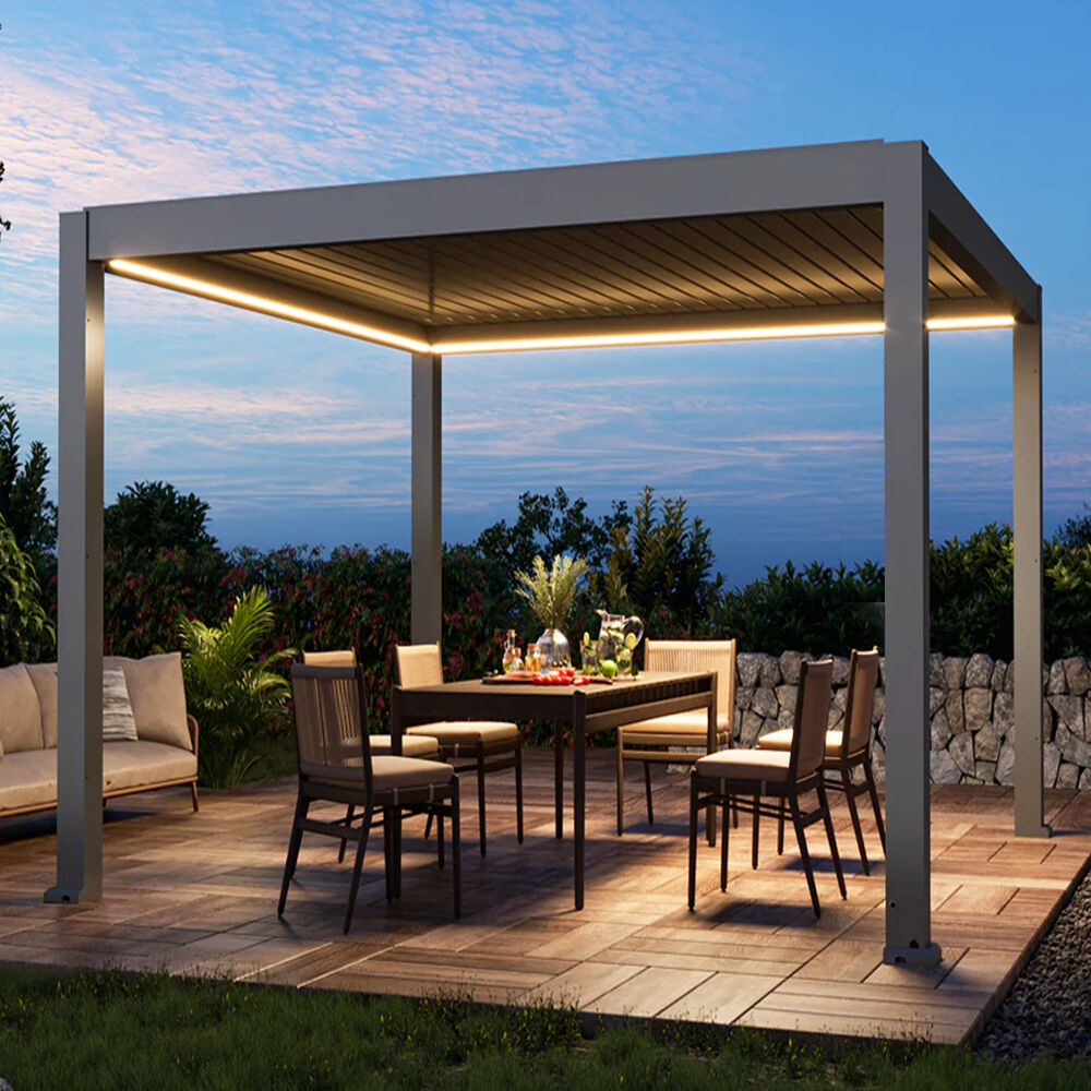 Découvrez la nature comme jamais auparavant avec notre toiture rétractable en aluminium