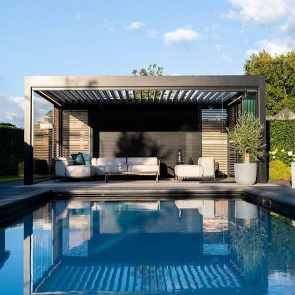 Pergolas en aluminium sur mesure haut de gamme d'IKE STEEL