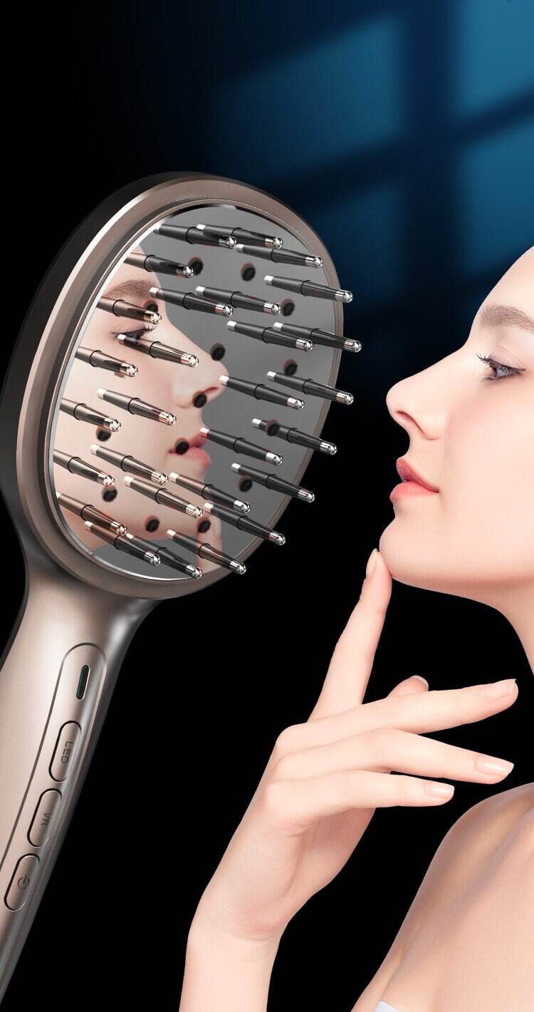 Red Light Therapy Massage Comb