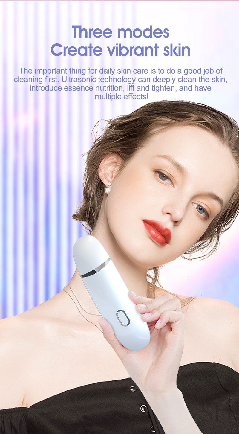 EMS+Ultrasonic Skin Scrubber details page