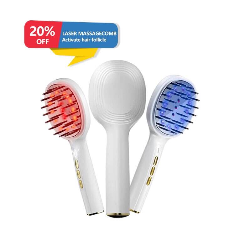 Laser  Phototherapy Vibration Hair Restoration Comb Red Light Therapy Massage Comb