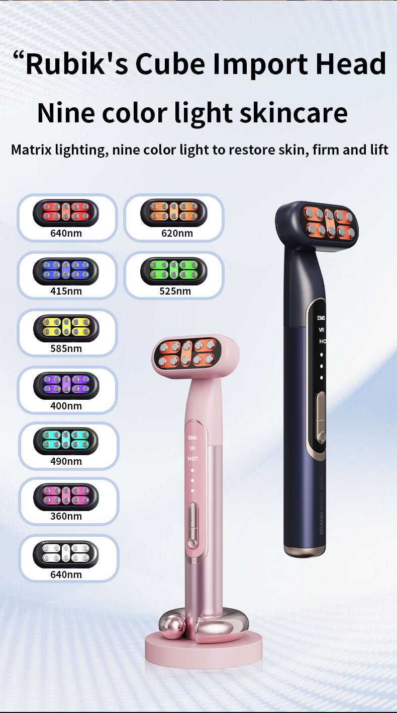 9 Colors EMS Eyes Massage Pen