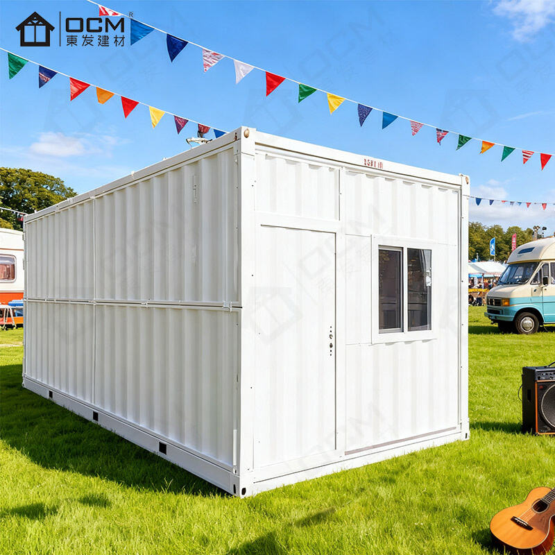 X型 20フィート 折りたたみ式グランピング・ポップアップコンテナハウス - OCM 文化観光ソリューション