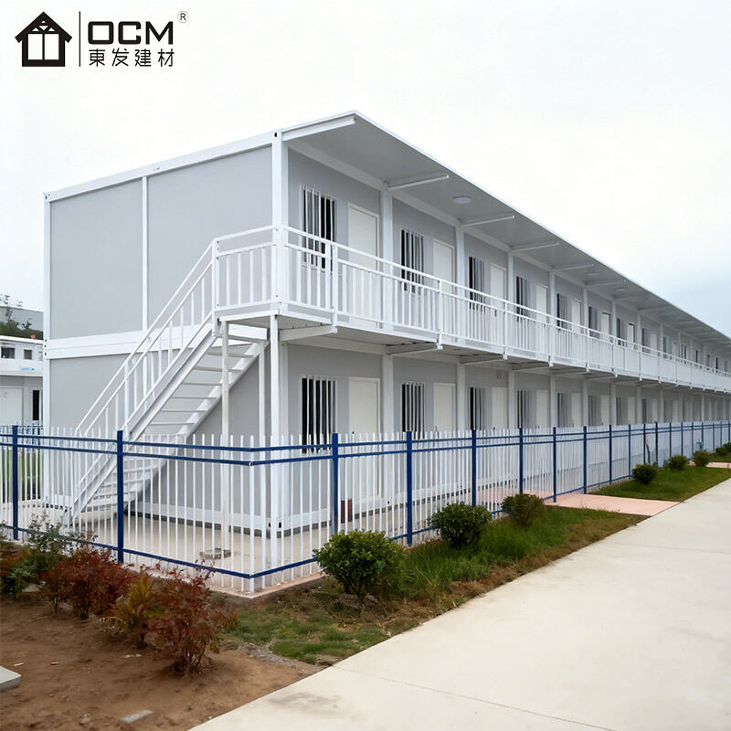 20フィート 経済的フラットパッキングコンテナハウス - OCM 予算重視の現場向けソリューション