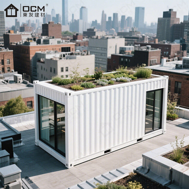 OCM 14フィート超コンパクトカスタムシャッピングコンテナハウス：多様なシーンに対応するティニーコンテナホーム