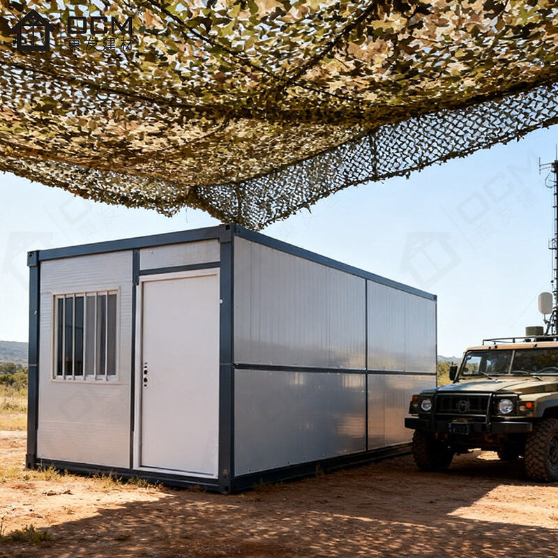 X型 20フィート 折りたたみ式緊急・現地対応コンテナハウス - OCM リモート迅速展開ソリューション