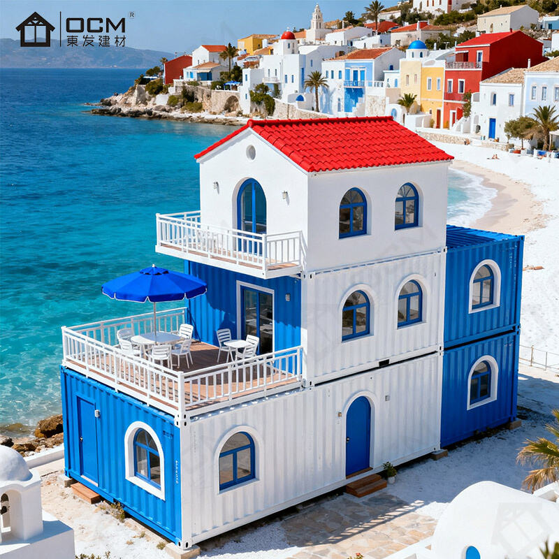 OCM 40フィート家族志向型シャッピングコンテナホーム：2～3ベッドルームのコンテナ住宅（多世代同居向け）