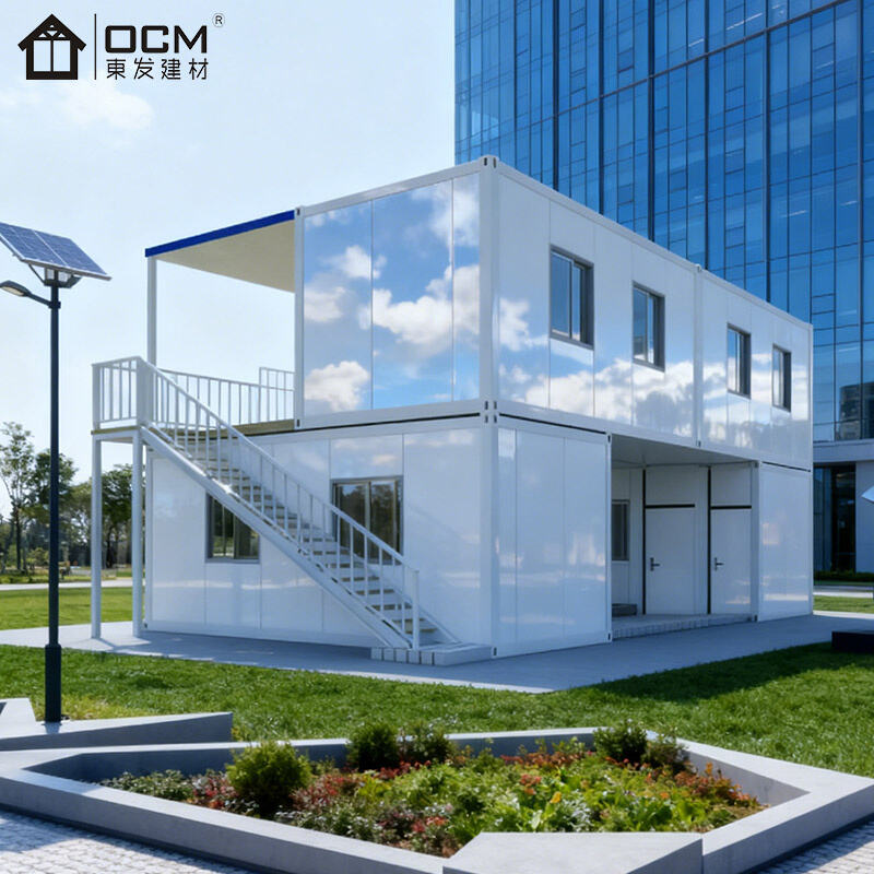 Z型 20フィート プレミアムグランピング折りたたみコンテナハウス - OCM ラグジュアリー文化観光ソリューション