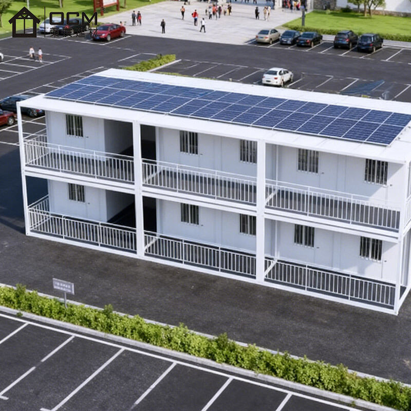 35フィート カスタム広々折りたたみコンテナハウス - OCM 文化観光・商業複合施設ソリューション