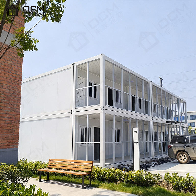 40フィート輸出規格フラットパックコンテナハウス - OCM 高品質大規模ソリューション