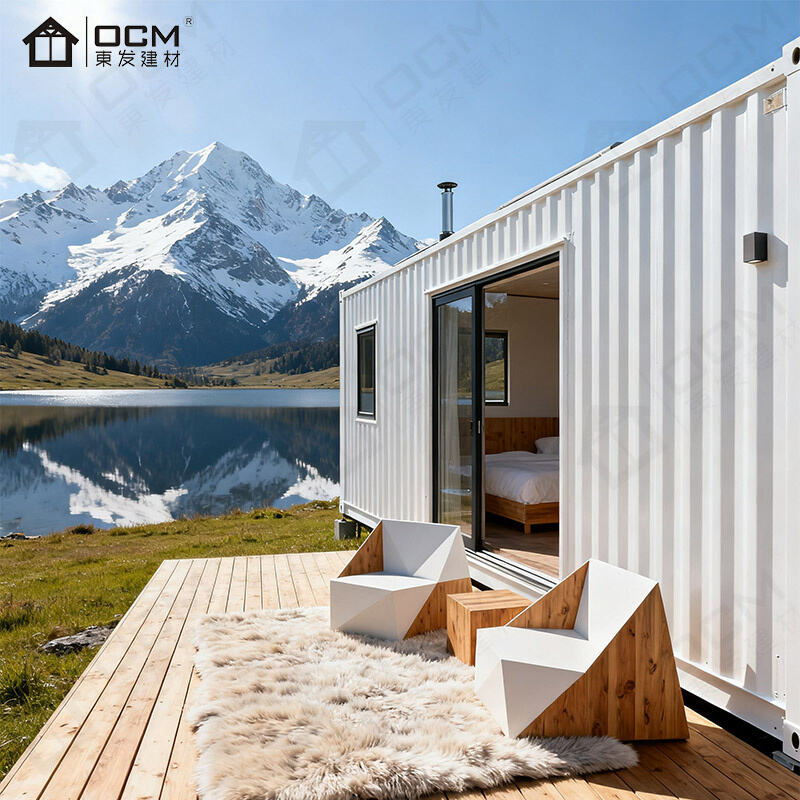 OCM 20フィートカスタマイズ可能シャッピングコンテナホーム：手頃な価格の1ベッドルーム型シャッピングコンテナ・ティニーホーム（住宅用ADU）