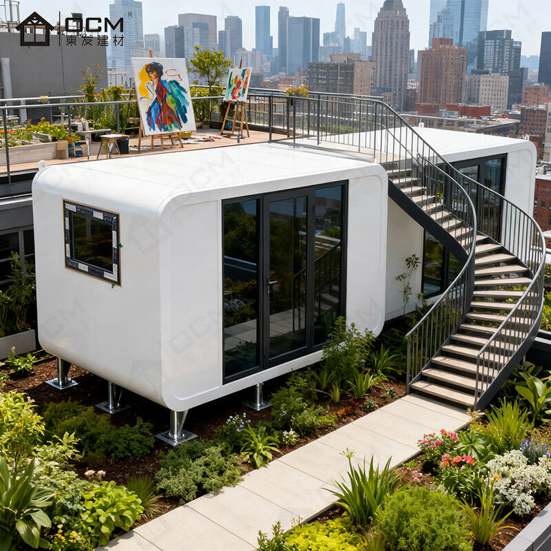 OCM 20フィート ファミリー向けレジャーアップルキャビンハウス バックヤード＆バケーションエディション