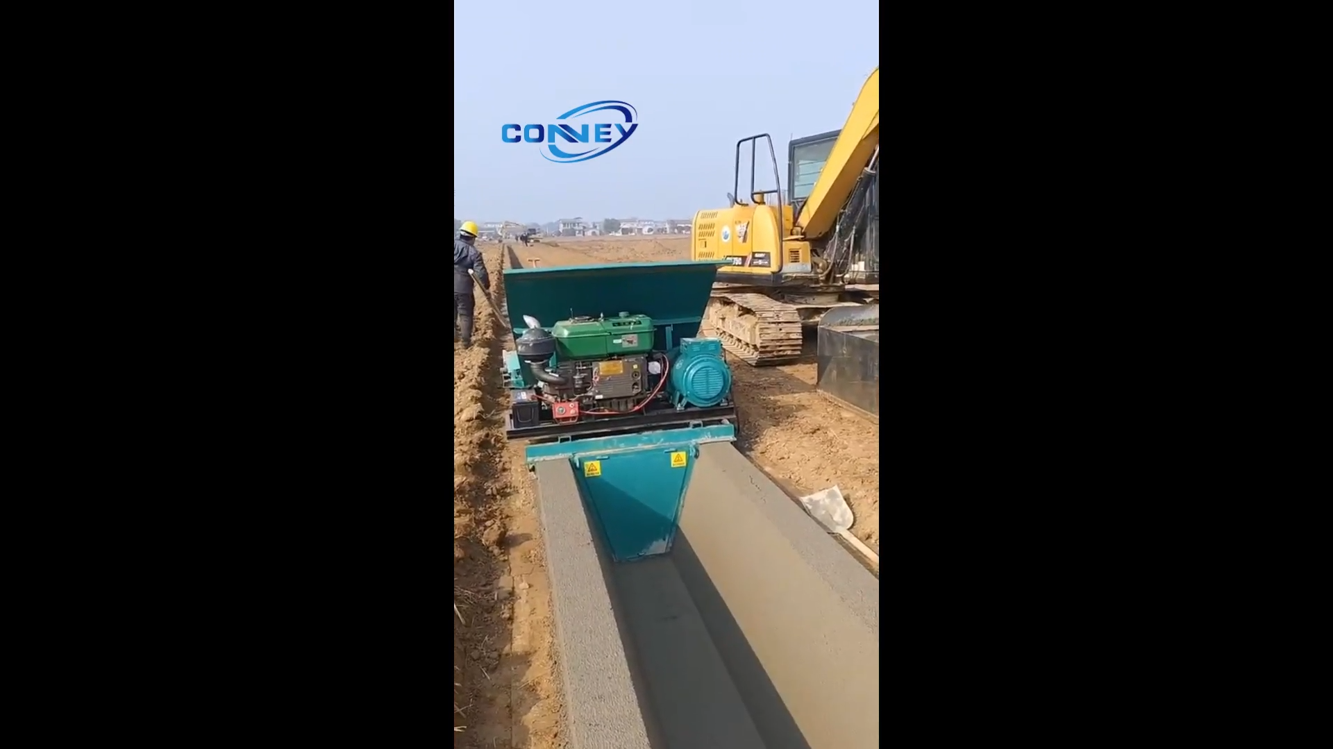 Trapezoid channel forming machine