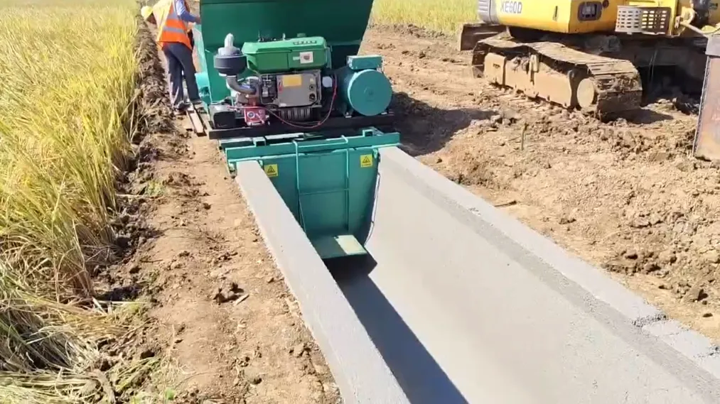 What Is a U Shape Ditch Lining Machine and How Does It Work?