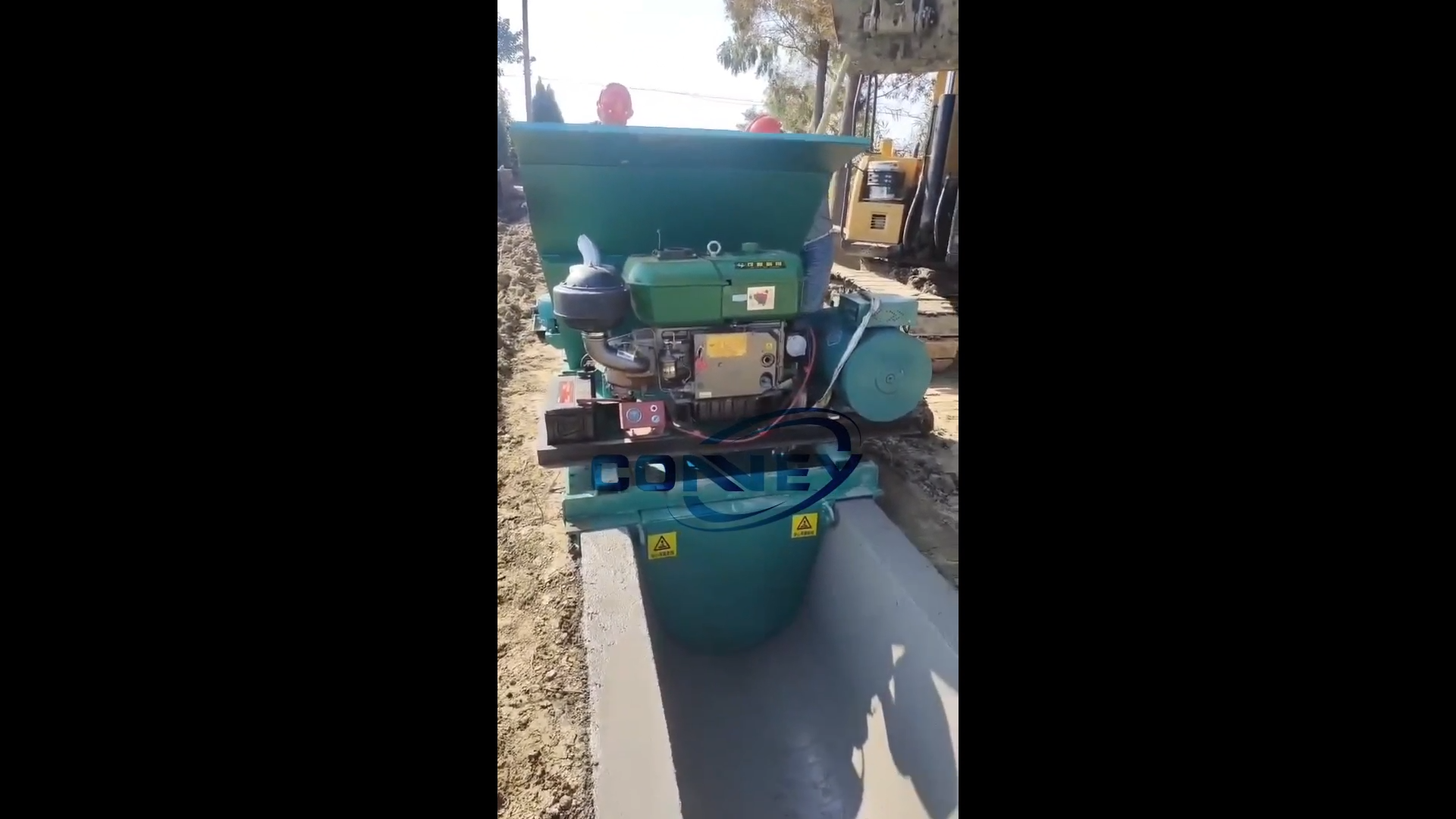 U shape channel lining machine