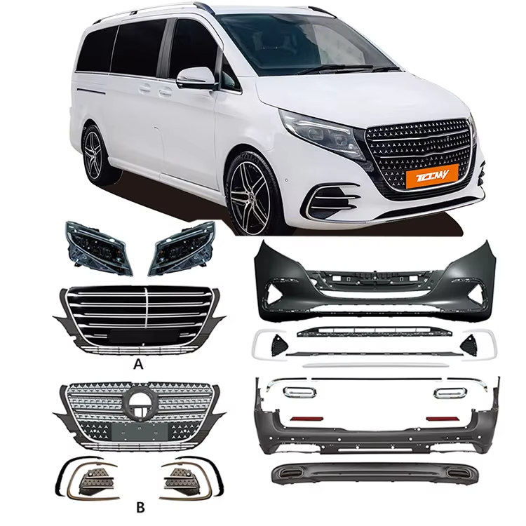 How to Boost Sales by Offering Mercedes V Body Kits, Bumpers, and Grills