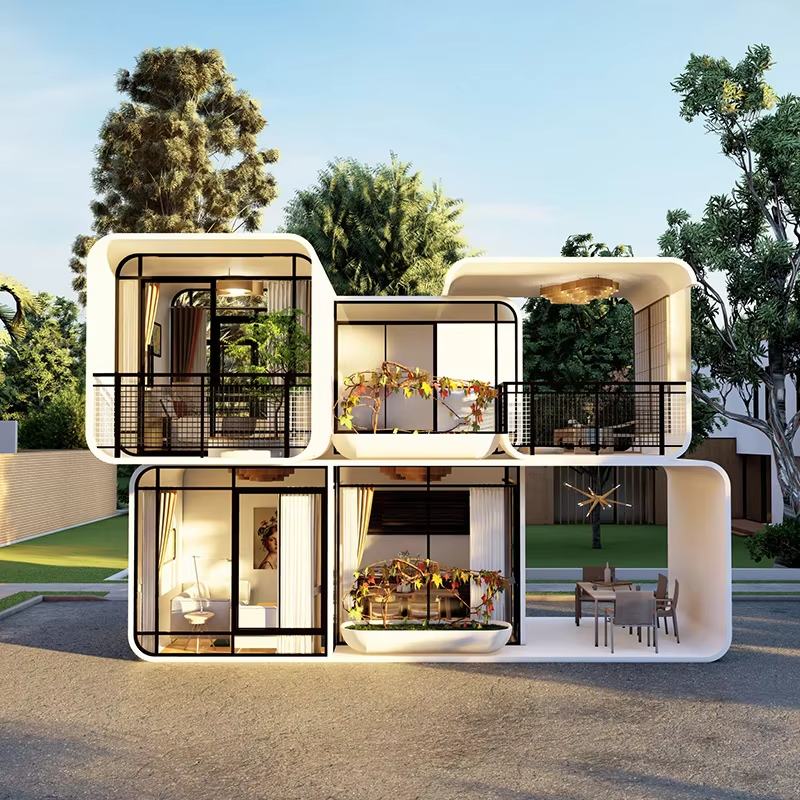 Erleben Sie die Zukunft des Wohnens mit Smart Apple Cabins