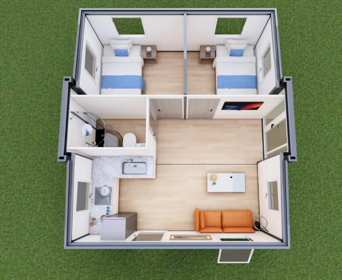 What Advantages Make Expandable Container Houses Ideal for Small Families?
