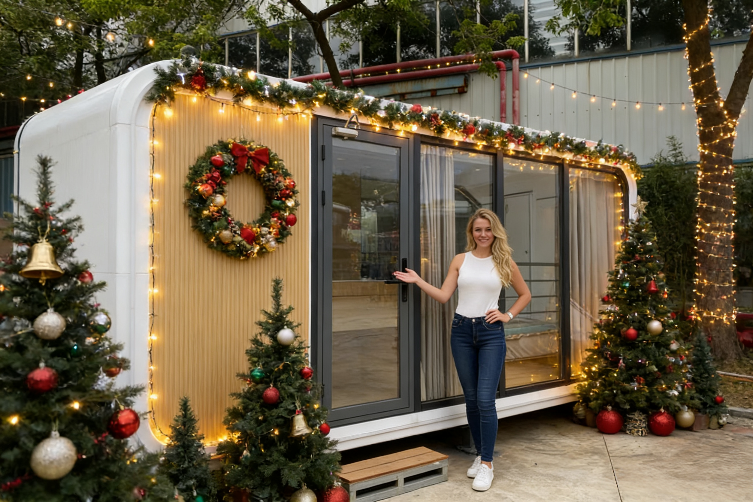 Apple Cabins: Unique Design for Comfortable Small-Space Living
