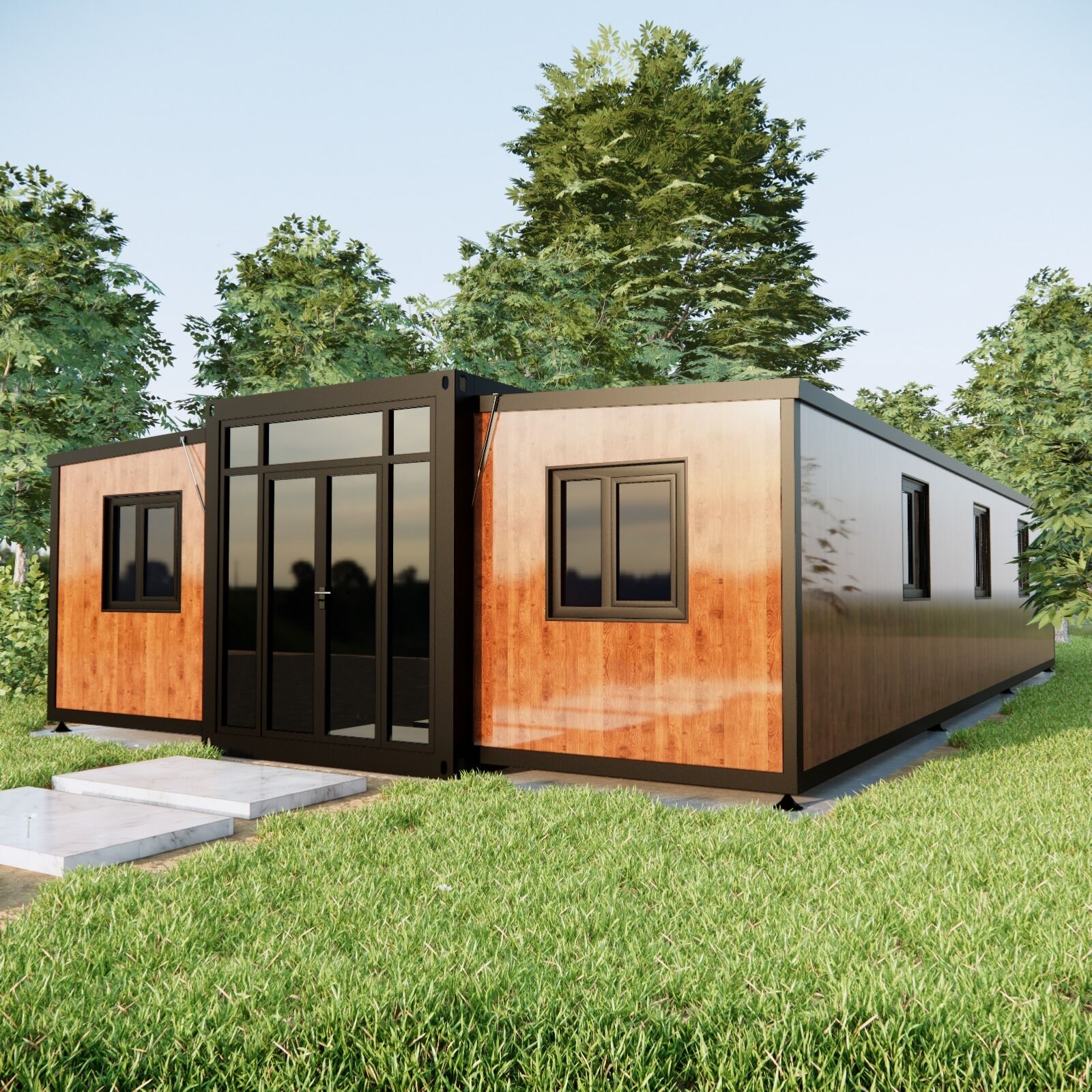 ค้นพบอนาคตแห่งการอยู่อาศัยกับบ้านสำเร็จรูปแบบพับเก็บได้