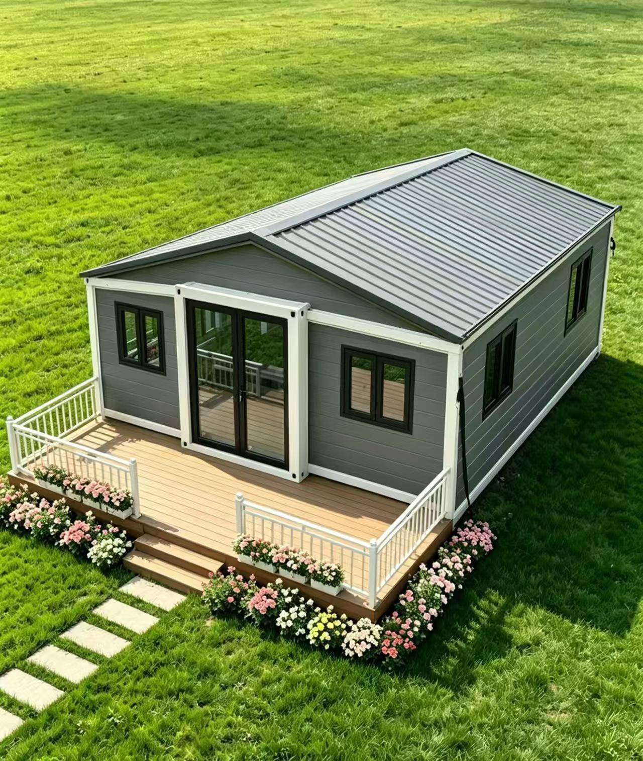 Rozšiřitelný kontejnerový dům: rychlá výstavba pro pracoviště na dálku