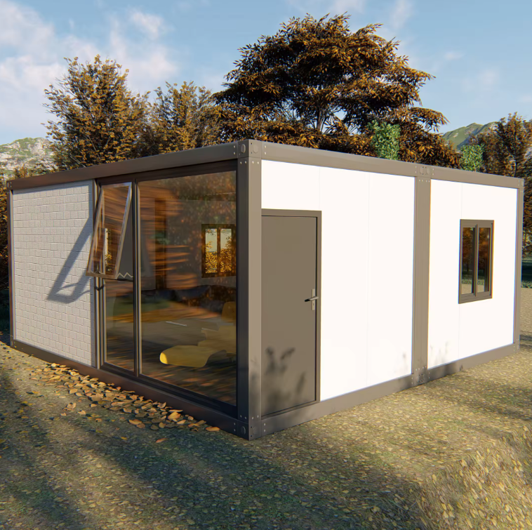 Открийте многото възможности на нашата разширяема контейнерна къща-вила