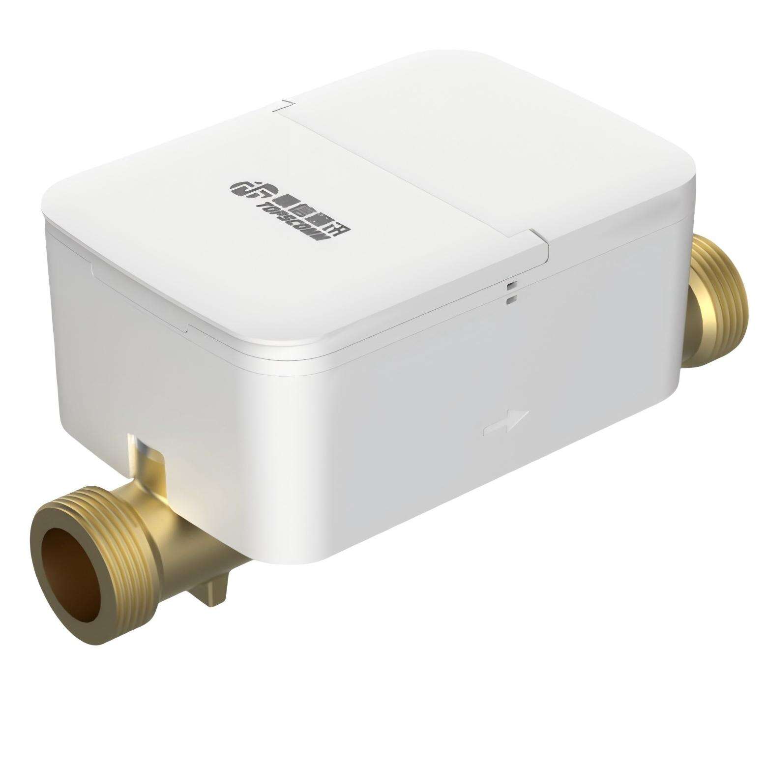 Metal Pipe Section Ultrasonic Water Meter (With Valve)