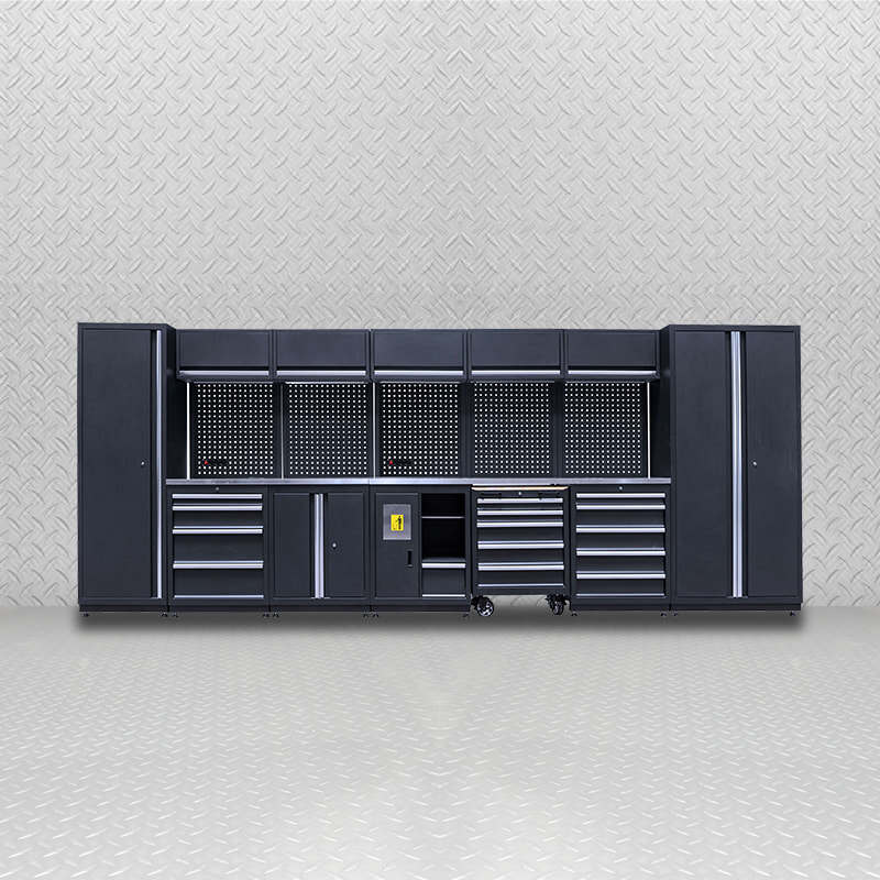GLG6000A PRO Deepened Workshop With 690 mm Depth Stainless Steel Workbench Garage Tool Cabinets Storage