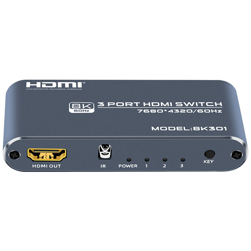 7.FJ-8K301 8K 3 Port HDMI Switch