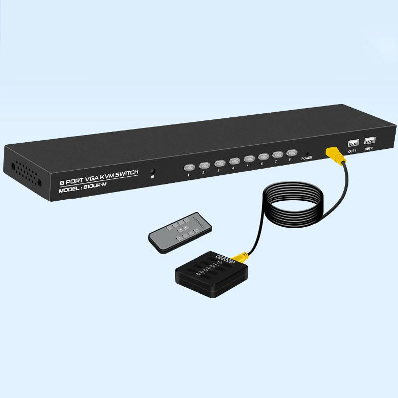 810UK-M VGA KVM SWITCH 8PORT
