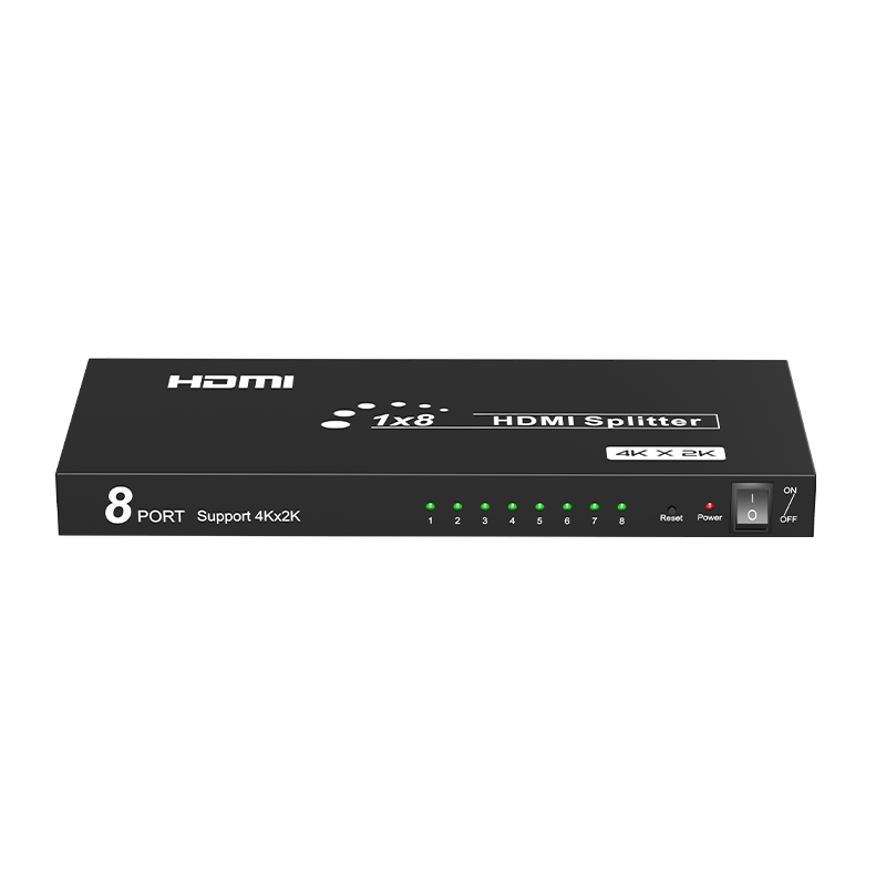 FJGEAR FJ-SM4K108 4K 1 in 8 out 8 port HDMI Splitter