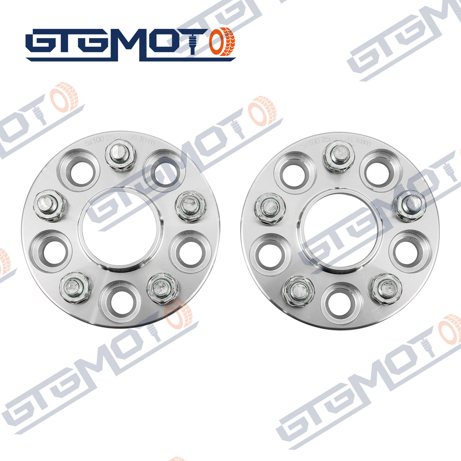 GTGMOTO 2PC 25MM Wheel Spacers 5x139.7 12X1.25 108mm For SUZUKI GRANT VITARA 1999-2005 