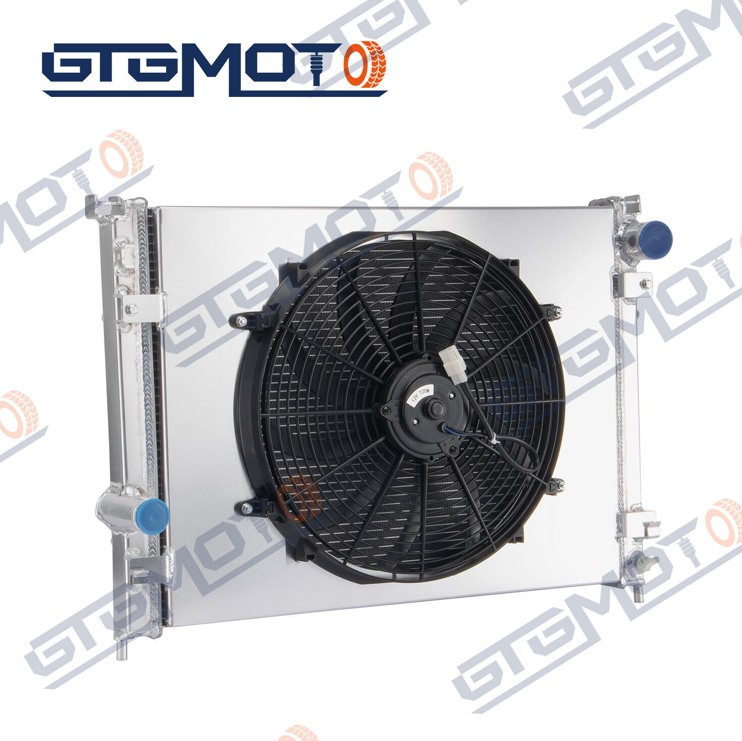 GTGMOTO Radiator For 1994-1997 96 Ford Thunderbird/ 1993-98 Lincoln Mark VIII 4.6L Aluminum