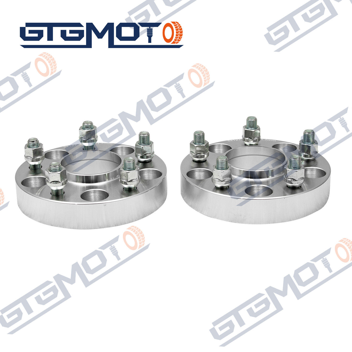 GTGMOTO 2PC 25mm 5x120 Wheel Spacers For Discovery 2 Range Rover P38 Classic TD5 - 98-04
