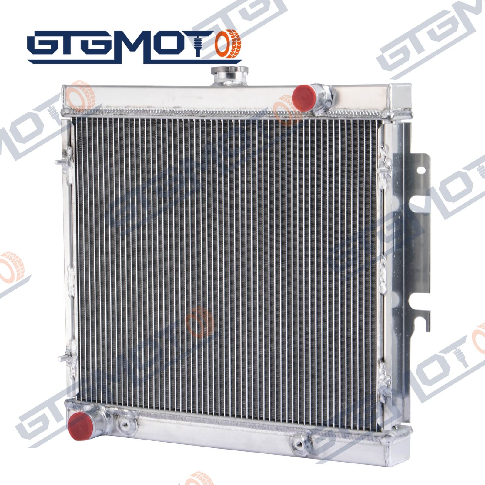 GTGMOTO 4 Sıralı Radyatör ve Fan Kılıfı Toyota Hilux KZN165R SR 3.0L Dizel 4x4 AT 1997 1998 1999 2000 2001 2002 2003 2004 için