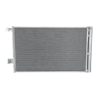 GTGMOTO Aluminum AC Condenser With Receiver Drier 3.0L For BMW 2007-2018 X5 2008-19 X6 